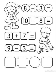 24 235x300 - Задания по математике в картинках для детей 5-7 лет
