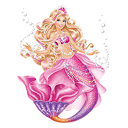 Barbie Pearl princess coloring pages for girls