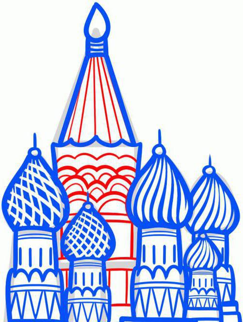 Кремль стена рисунок