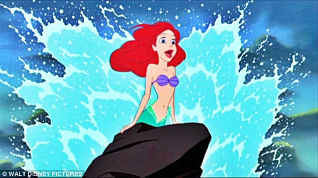 Wish I could be... One fan pointed out that Ariel famously sings on a rock