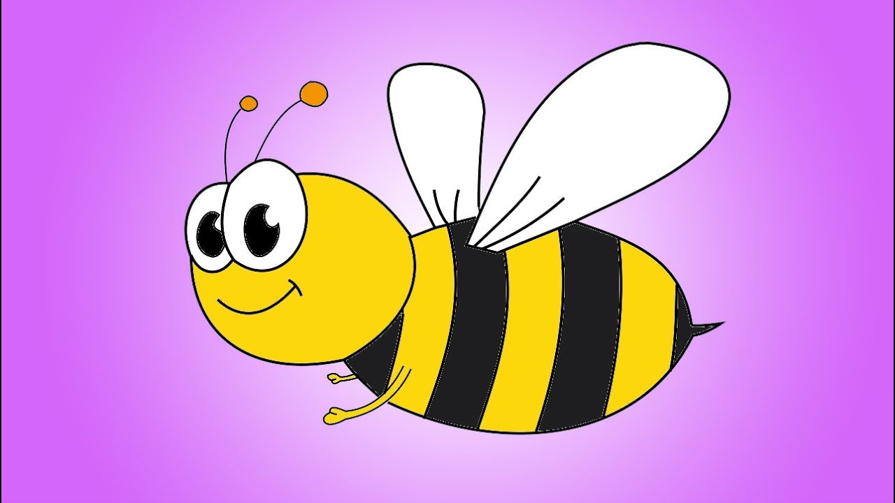 Как нарисовать пчелку