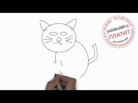 Как нарисовать кота матроскина из мультика