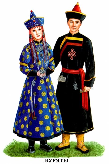 Картинки костюмов народов России для детей (16)