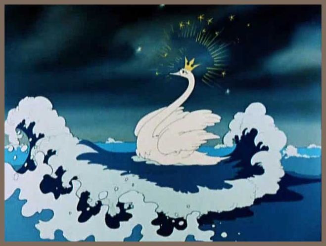 Как нарисовать Царицу Лебедь из сказки о Царе Салтане (16)