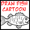 Fish Cartoon Drawing Lesson 